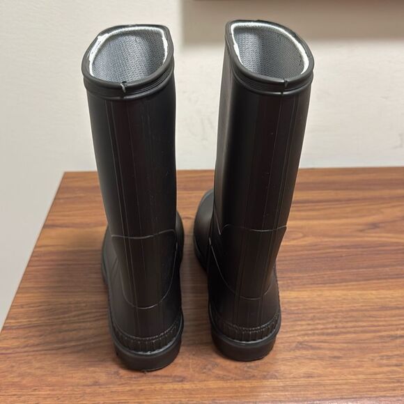 Kamik Kids NWOT Unisex Stomp Rainboots in Black. Size 5. - Picture 3 of 5